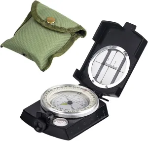 Compass Hiking, Geology Compass for Luminous Compass for Outdoor Camping Outdoor Compass