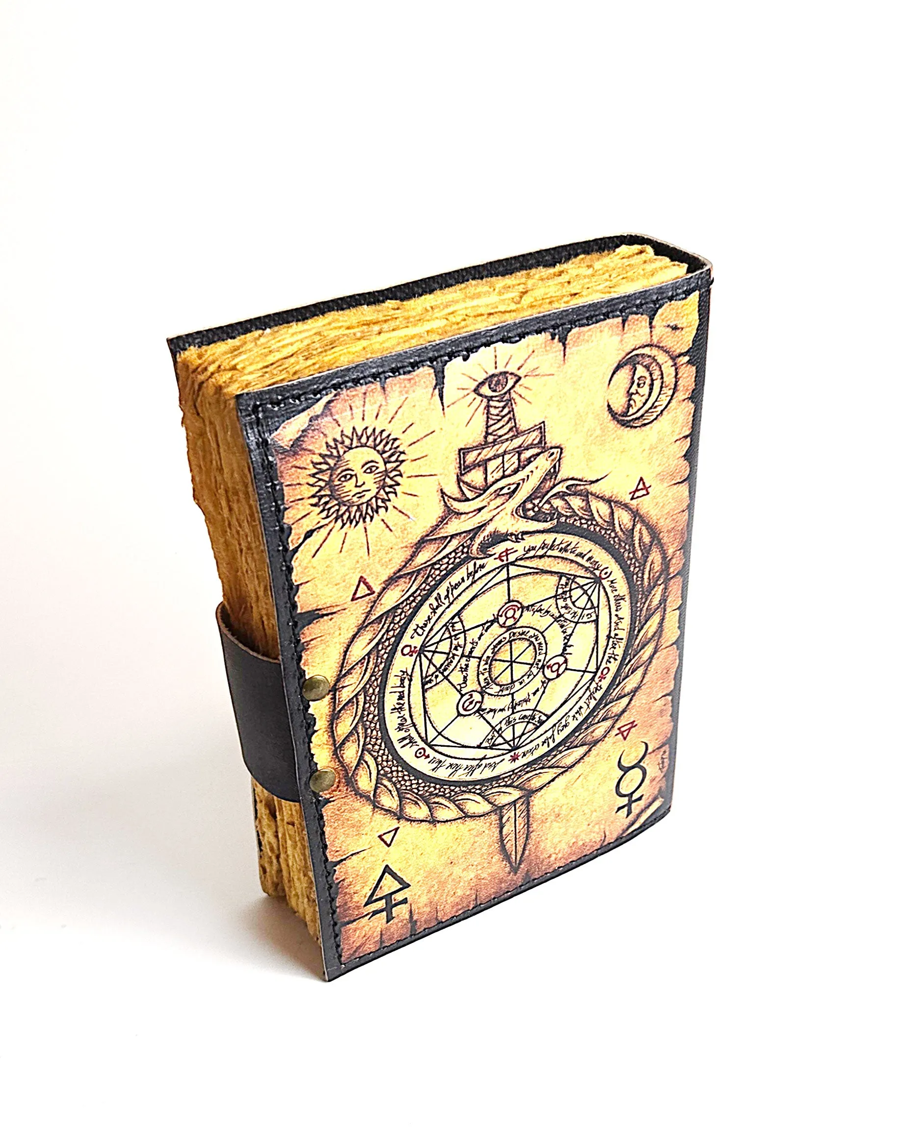 Compass Leather Journal