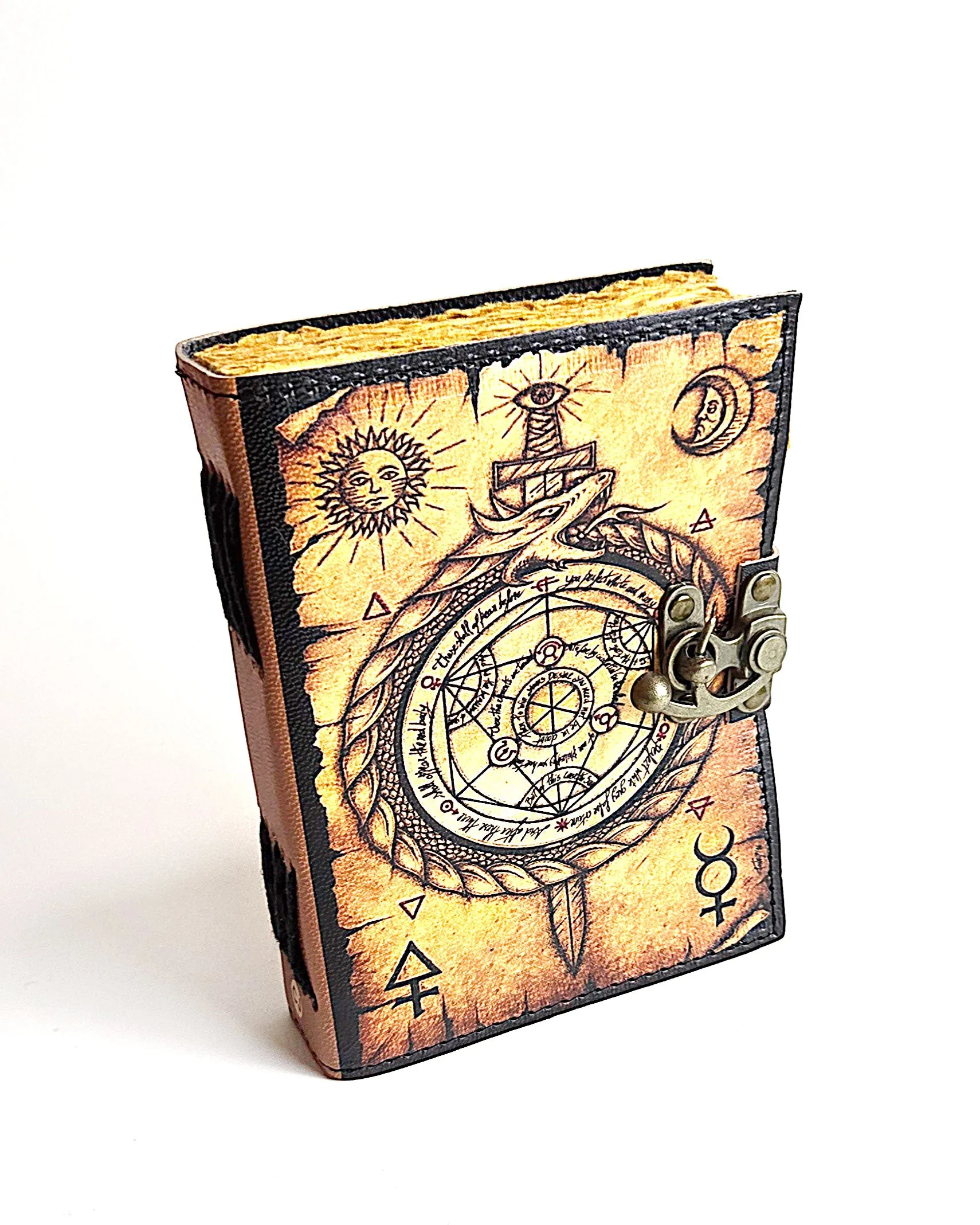 Compass Leather Journal