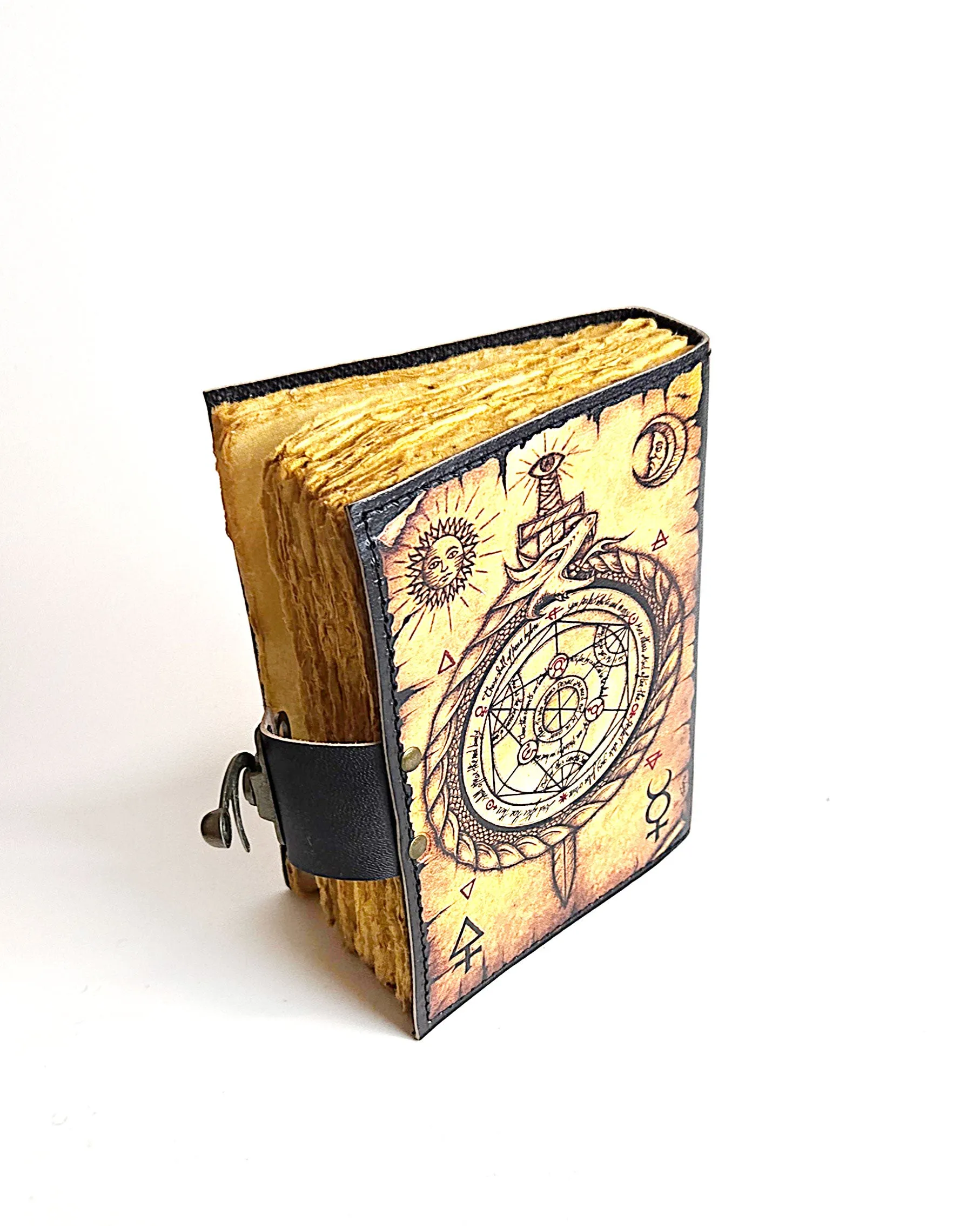 Compass Leather Journal