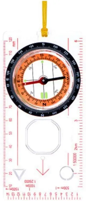 Compass Multifunction Compass, Navigation Compass for Map Reading, for Orienteering and Survival Mountaineering or Hiking