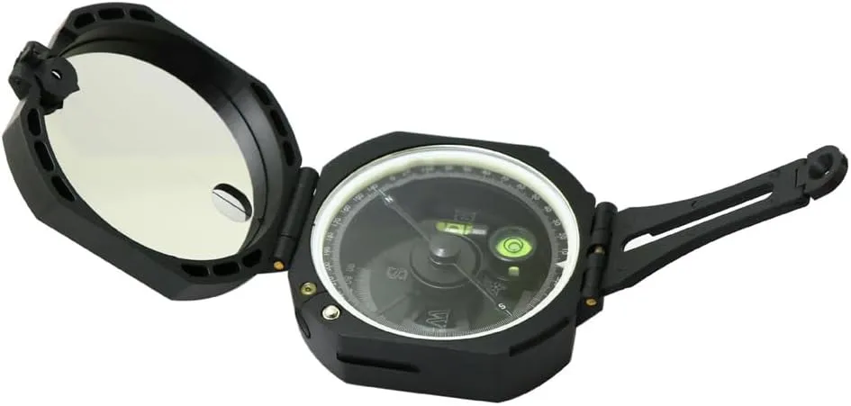 Compass Multifunctional Compass HighAccuracy Geological Compass Survival Orienteering Compass Gmeter Inclinometer for Camping Hiking S Training