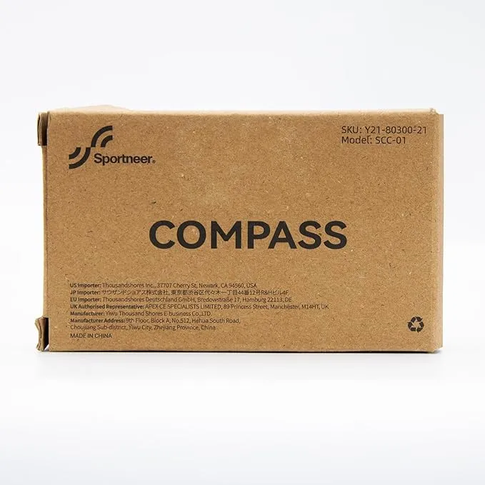 Compass, Sportneer Compass Hiking Survival Compass with Mirror Orienteering Compass Boy Scout Compass for Kids Gifts Hiking Camping Backpacking Map Navigation