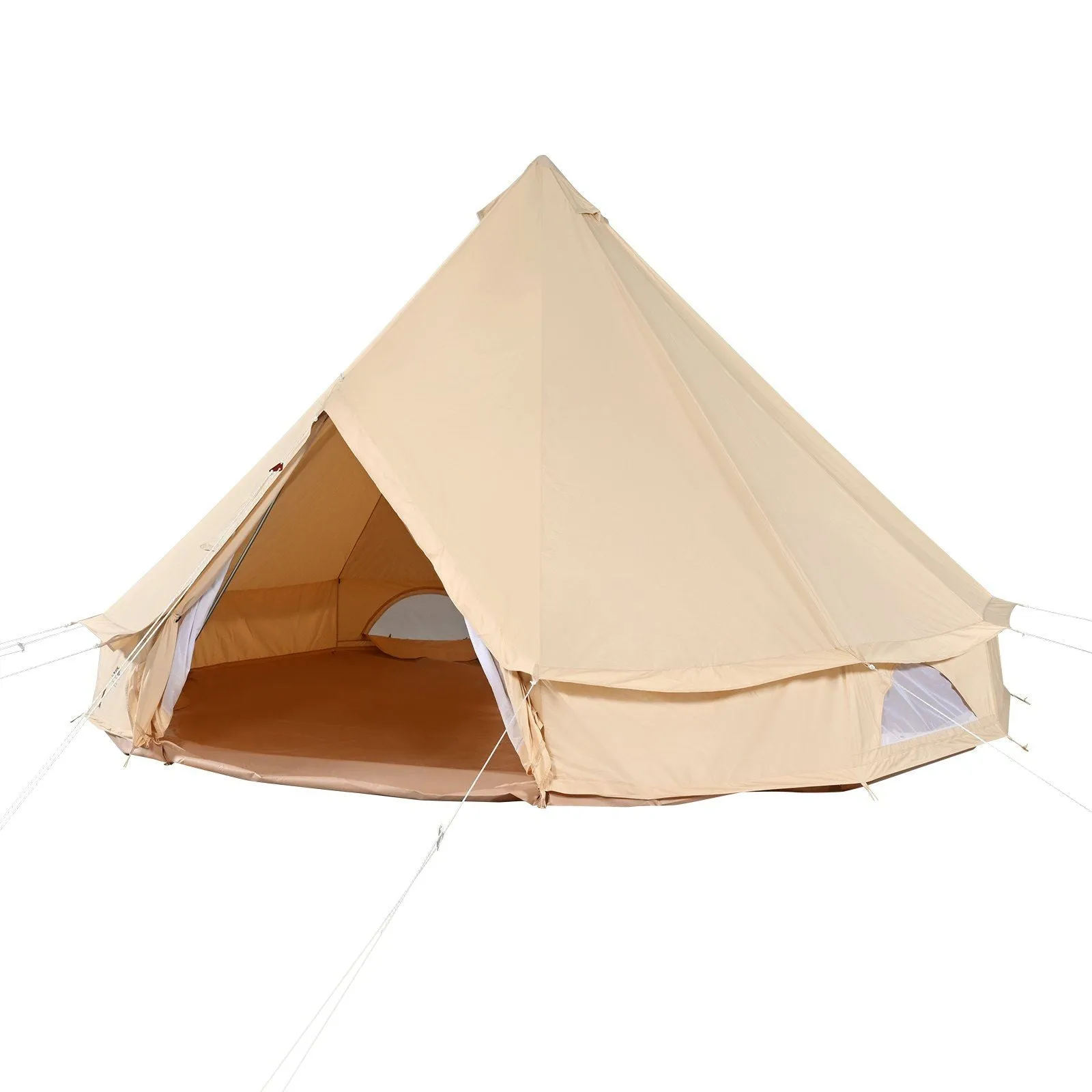 Complete catalog for Wall Jack Yurt VEVOR Hassle-free "(Diameter Bell Tent, Side Detachable Family Person Tent and Canvas with Waterproof 8-10 Breathable Camping,16'x16'x118 Stove Glamping 5M)