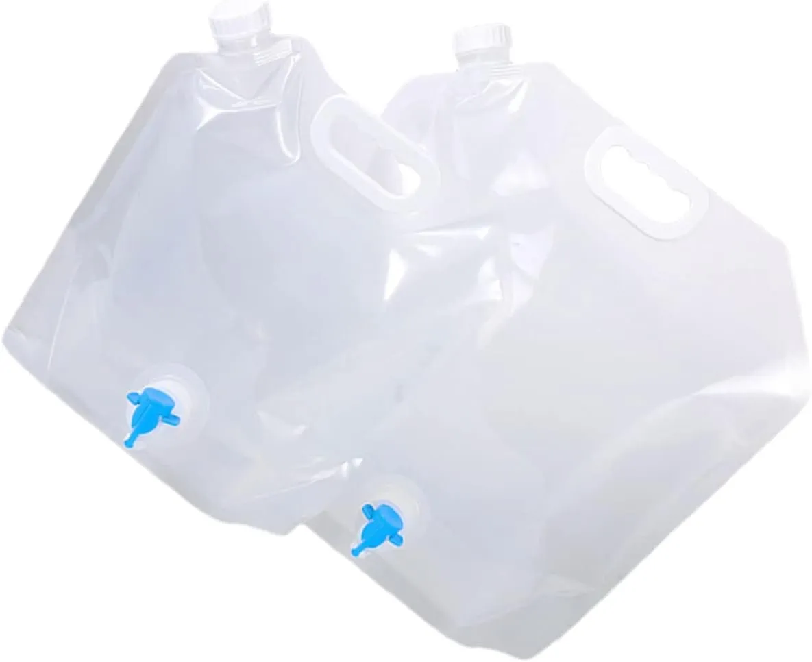 Convenient Portable Water Bags Leak Proof Camping Water Storage Containers for Hiking