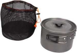 Cooking Pot Cooking Cookware High Capacity Handle Cookware Portable Pot Outdoor Pan for Backpacking Outdoor