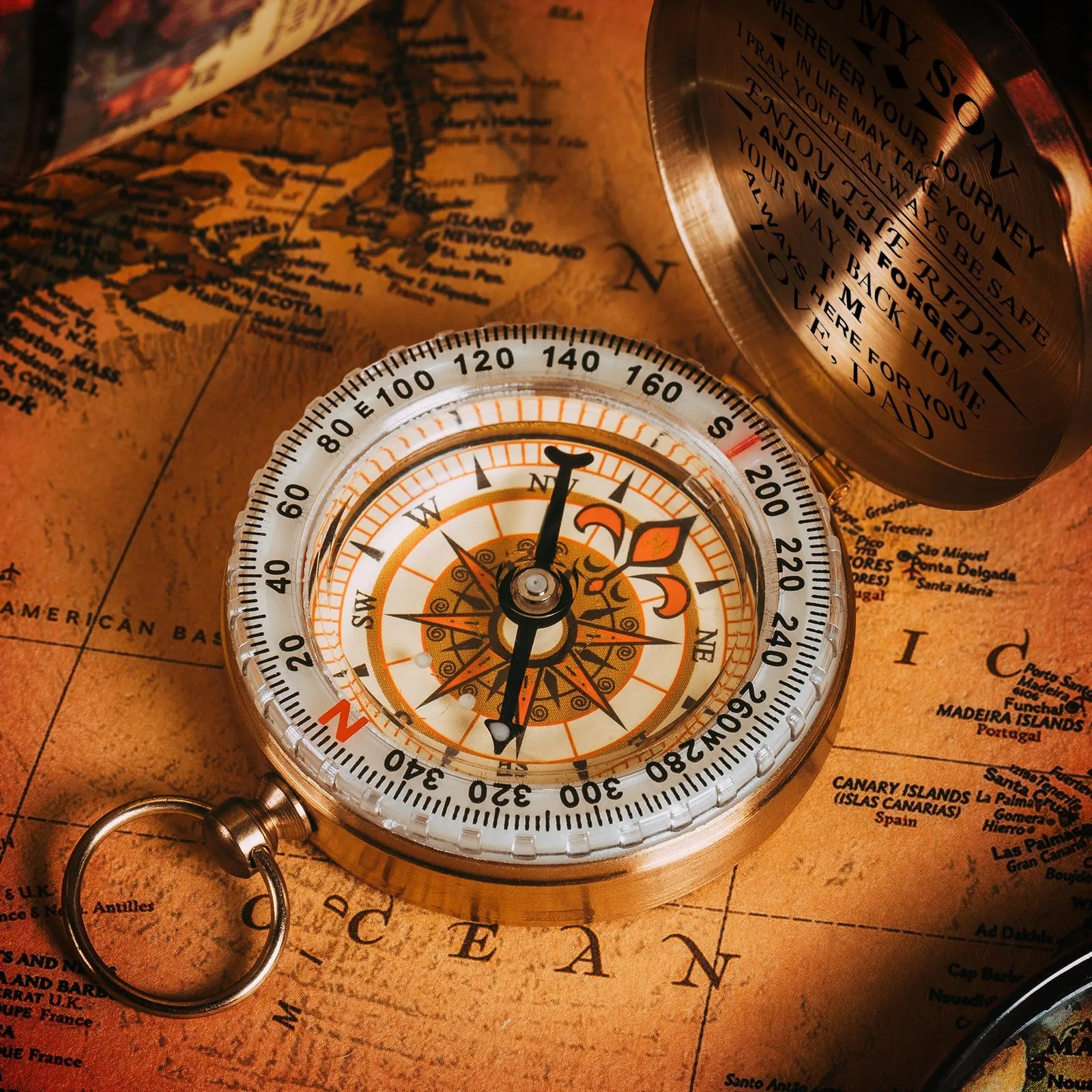 Dad To Son-Enjoy The Ride - Compass