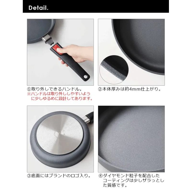 Diamond Lite Round Frying Pan 20 cm