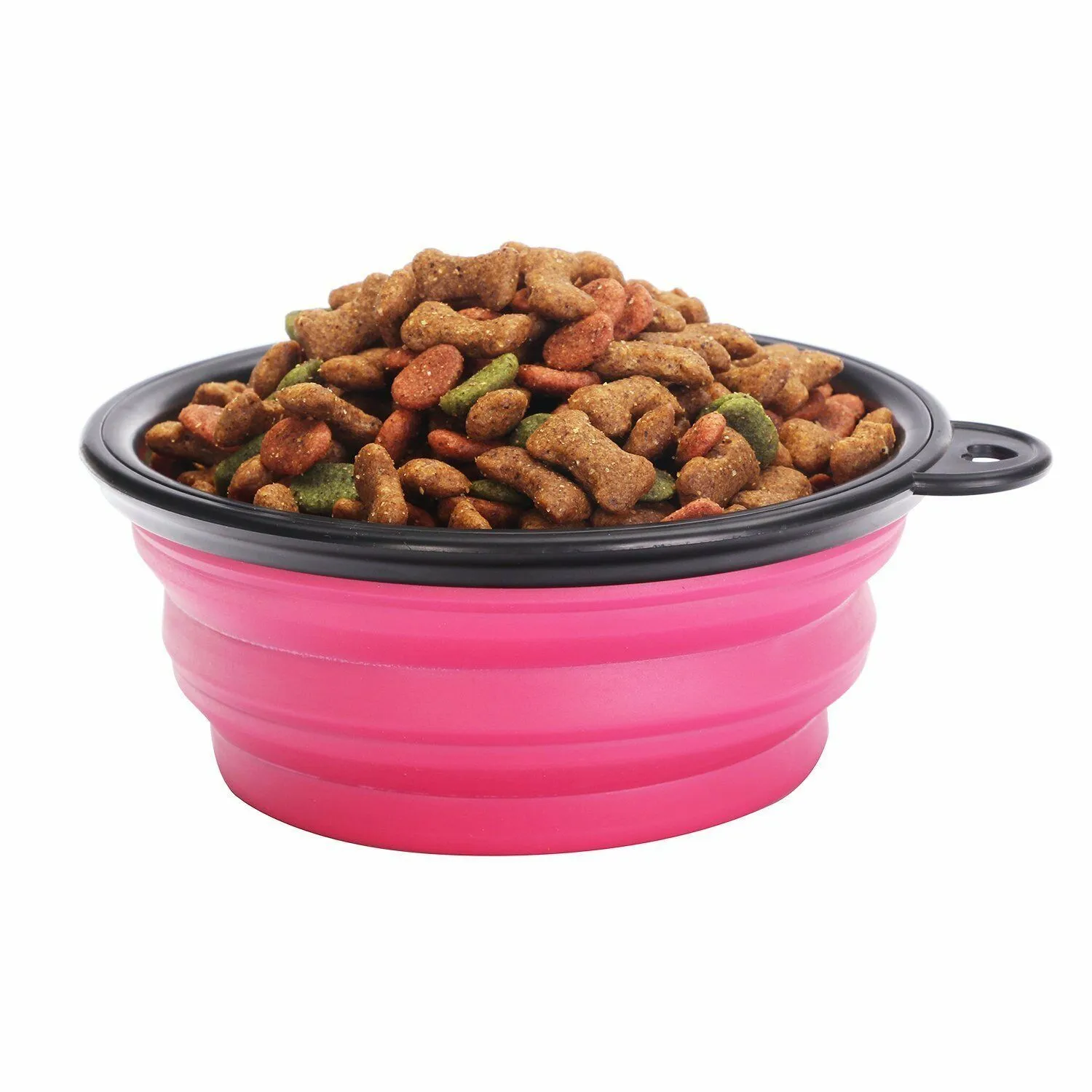 Dog Food Bowl - Portable & Collapsible - 4 Pc Set