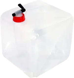 Double Handle 20l Water Jug Collapsible Camping Water Bottle Ultra-small Foldable Container for Outdoor