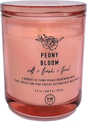 DW Home Peony Bloom Scented Candle