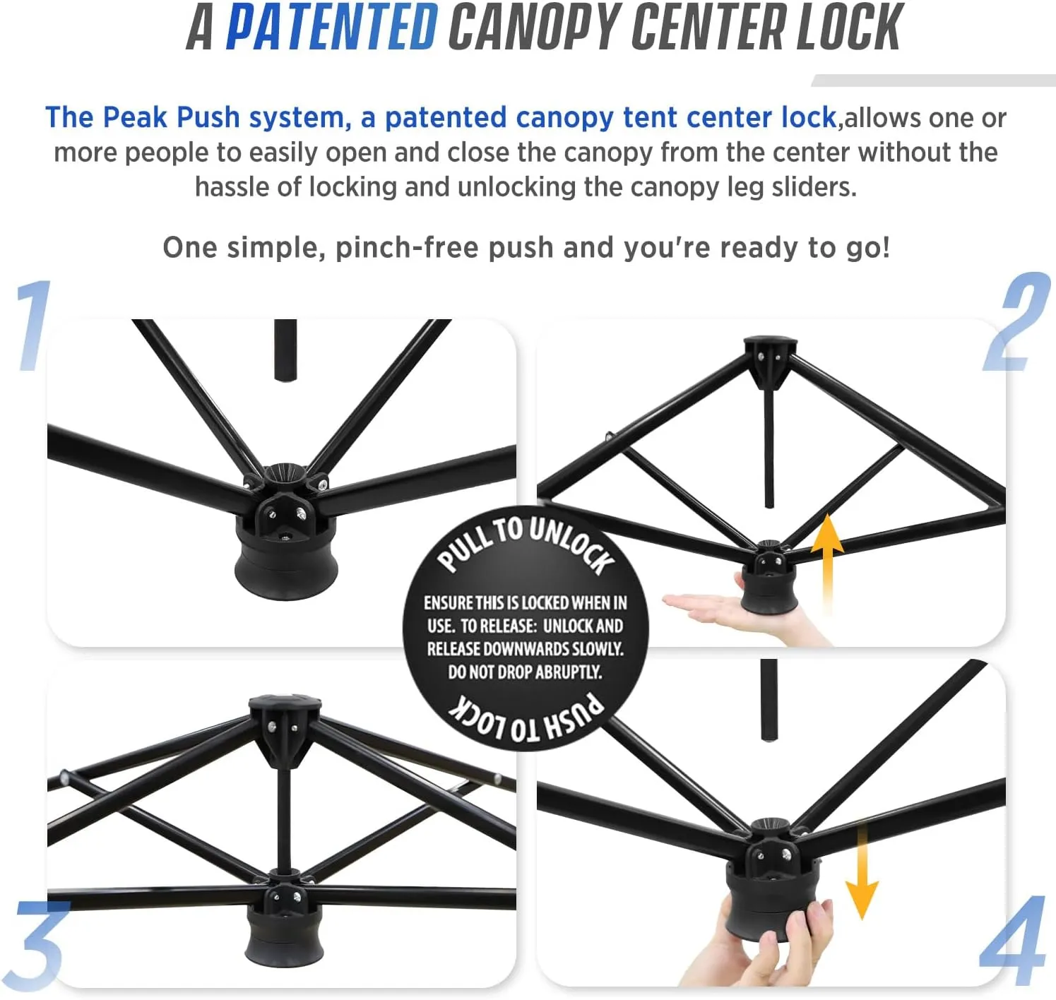 EAGLE PEAK 8x8 Pop Up Canopy Tent with Sidewall, Compact, Portable Slant Leg Instant Sun Shelter for Beach, Sports, & Camping, 8x8 Base 6x6 Top, Cowboy