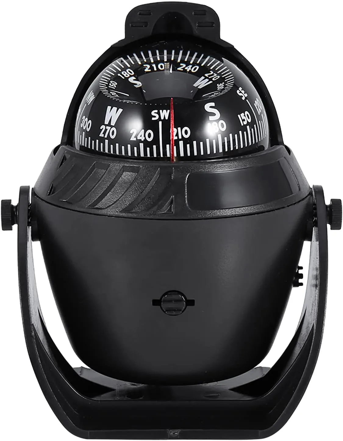 Electronic Compass, Hiking Backpacking Compass, LED Light Pivoting Compass, Professional Field Compass for Map Reading