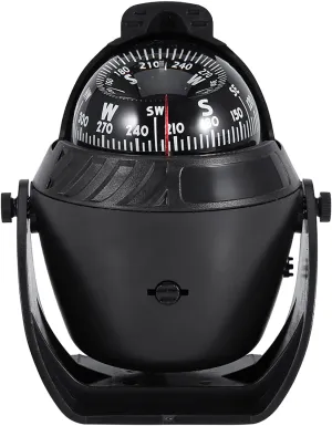 Electronic Compass, Hiking Backpacking Compass, LED Light Pivoting Compass, Professional Field Compass for Map Reading