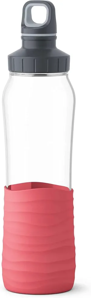 Emsa N3100400 Drink2Go Glas Drinking Bottle, Glass