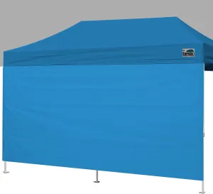 Eurmax USA 10×20 Instant Canopy SunWall Pop Up Canopy Wall with Horizontal Strap ONLY,1 Pack Sidewall (Sky Blue)