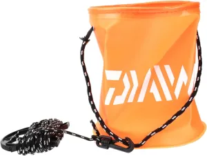Eva Fishing Bucket Collapsible Lid Bait Bucket for Fishing Foldable Fish Barrel Waterproof Live Fish Storage Outdoor Sea Lake Stream