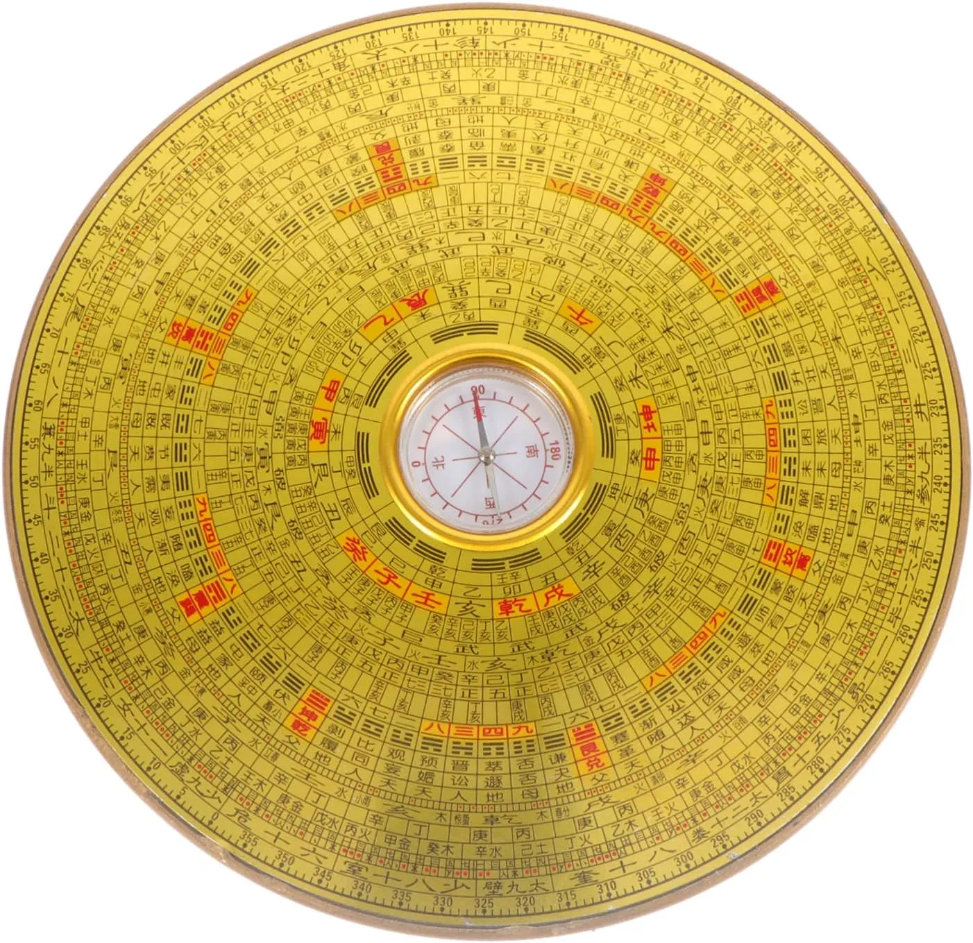 Feng Shui Compass Ornament Chinese Style Compass for Home Decoration and Navigation Compact and Portable Craft for Feng Shui Practice