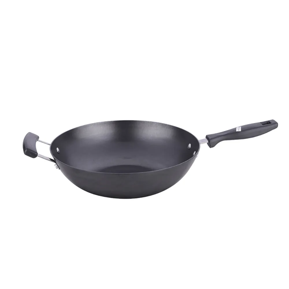 Fissler Cast Iron Non-Stick Wok - 32cm