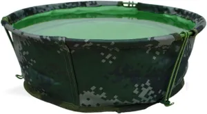 Folding Basin Water Container Foldable Wash Tub Portable Collapsible Tear Wear Resistant for Outdoor Use Random Color