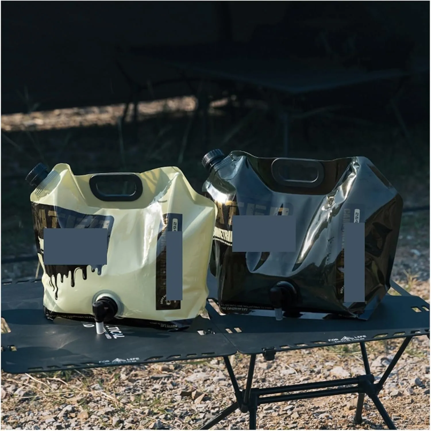 Folding Portable Bucket 8L Big Capacity Bag Portable Folding Bucket Container Outdoor Travel Camping Collapsible Pouch Camping (Color : 5L White)