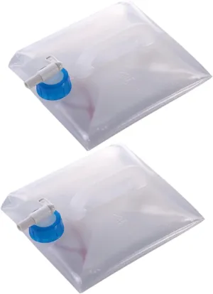 GALPADA 10l Collapsible Water Storage Bucket Camping Drinking Water Container Foldable Outdoor Jug