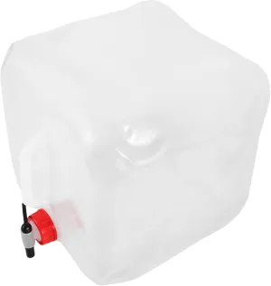 Happyyami 10l Collapsible Water Bag Portable Camping Hiking Travel Water Storage Container Spigot