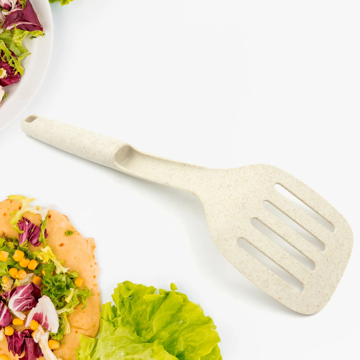 Heat-resistant Plastic Spatula Spoon for Non-stick Cookware