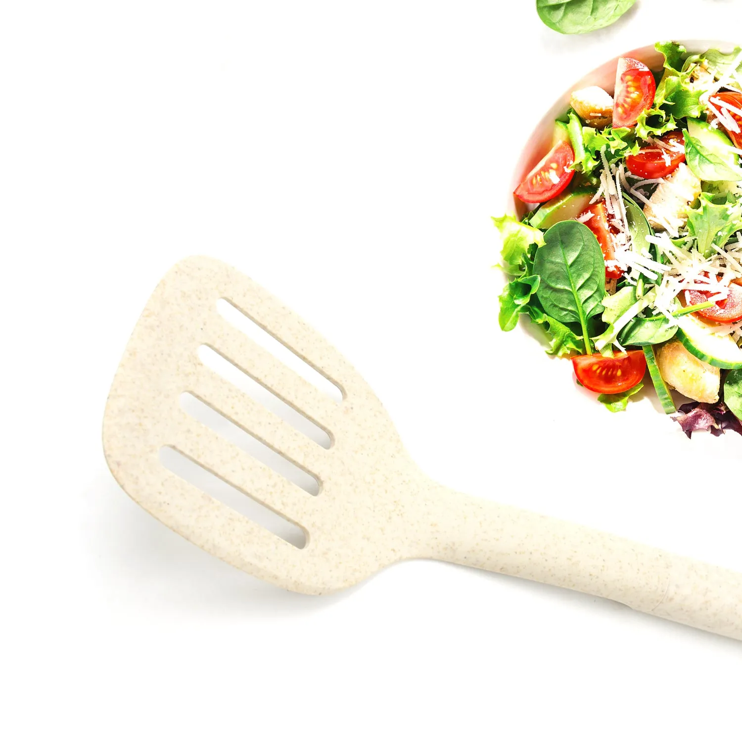 Heat-resistant Plastic Spatula Spoon for Non-stick Cookware