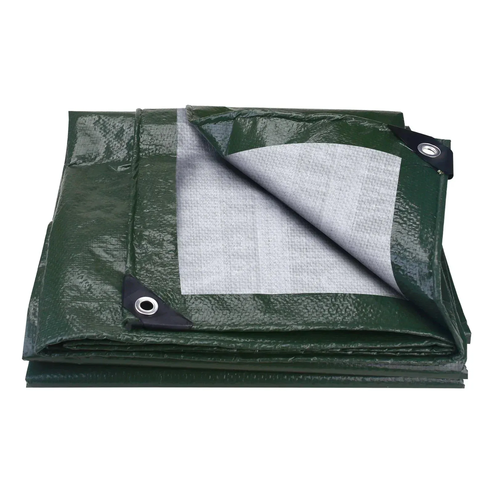 Heavy Duty Waterproof Shade Sails Multipurpose Tarp Cover with Grommets UV Resistant Tarpaulin for Outdoor Camping Tent Pool Car
