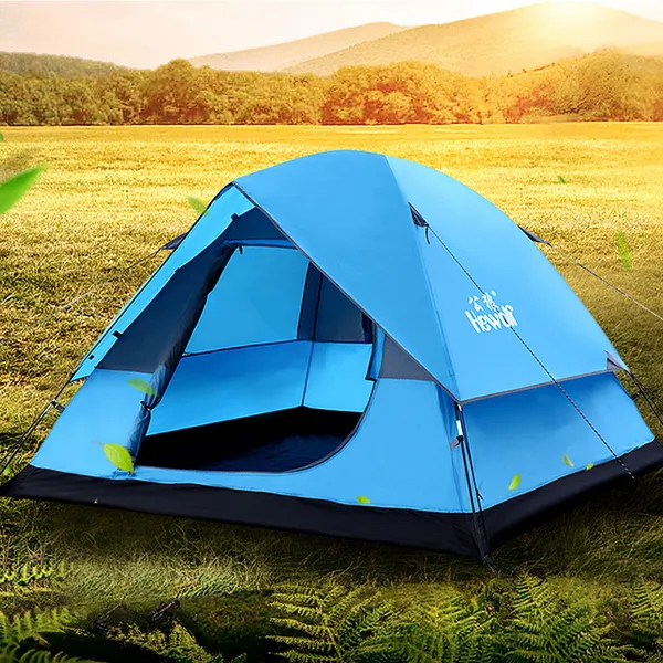 Hewolf 3Person 3Season Tent - Blue