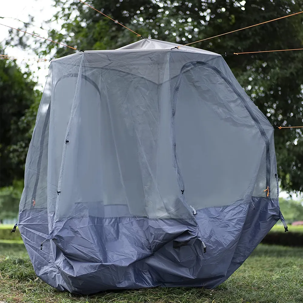 Hewolf Automatic 4 person Hexa Tent - Tan
