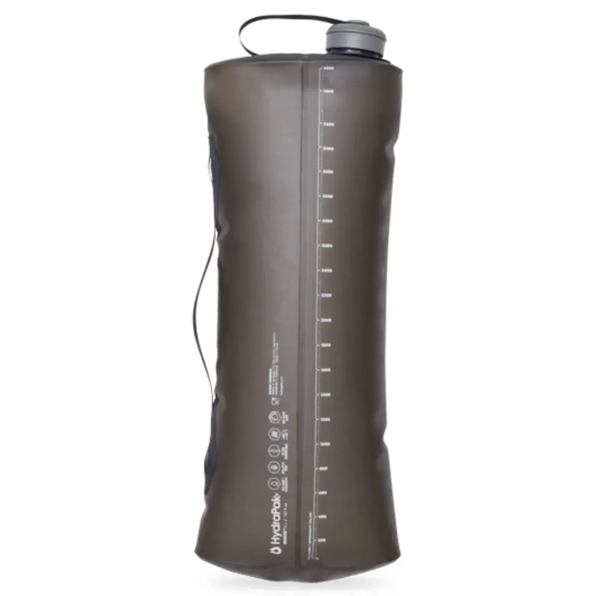 Hydrapak Seeker 4L Collapsible Bottle - Mammoth Grey