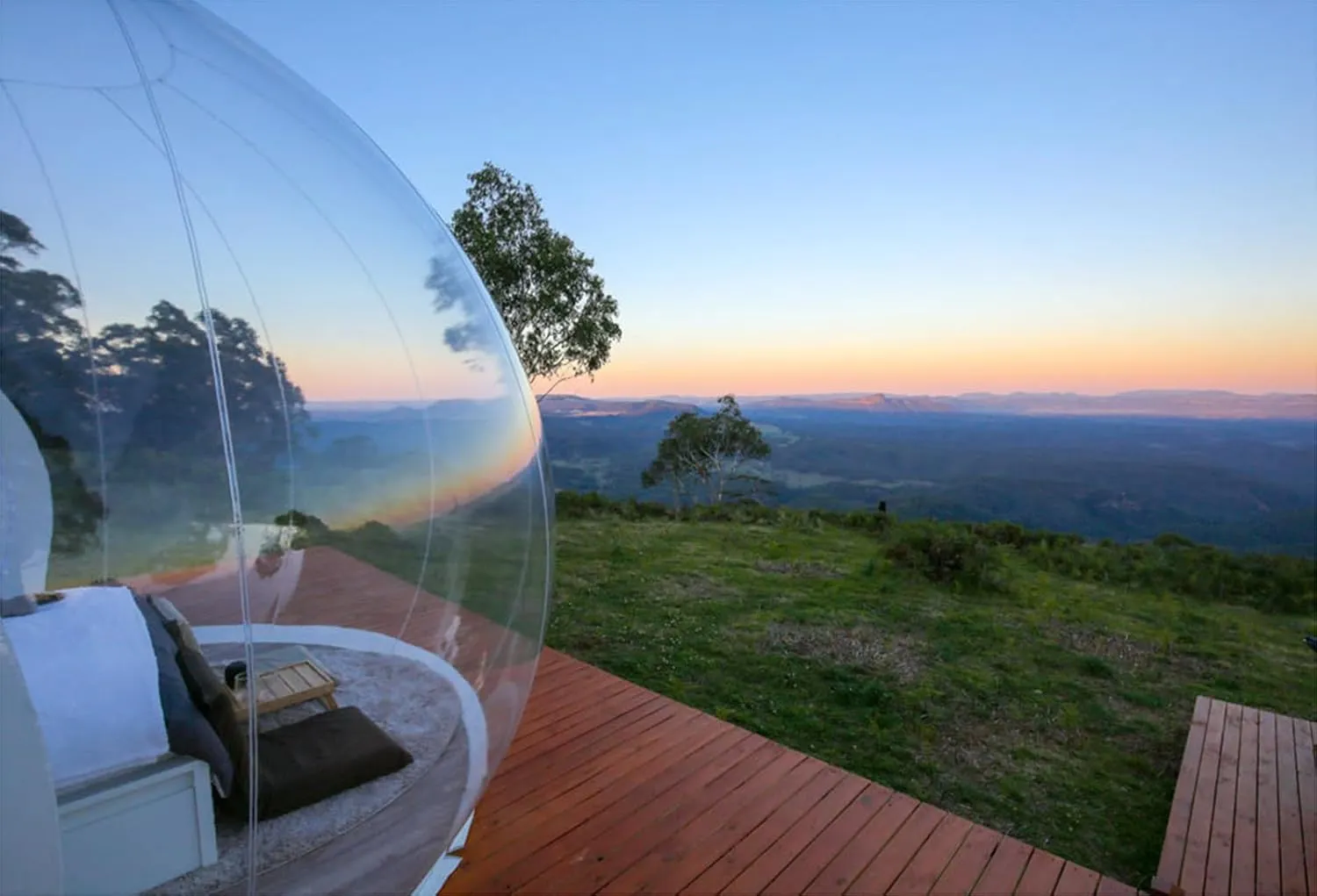 Inflatable Bubble Tent Transparent Outdoor Camping Party Tent Bubble House Rainproof Family Backyard Stadium Rest Place Air Cushion Tent Activity Theme Tent