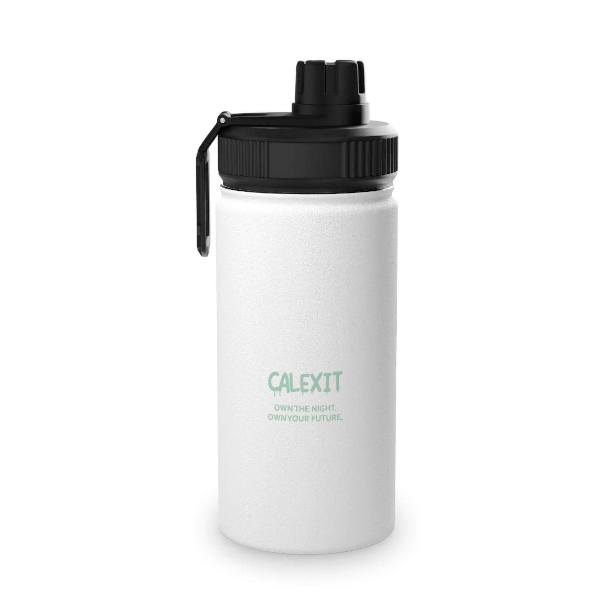 Inspirational Stainless Steel Water Bottle, Motivational Fitness Drink, Yoga Hydration, Outdoor Sports Gear, Gym Essential