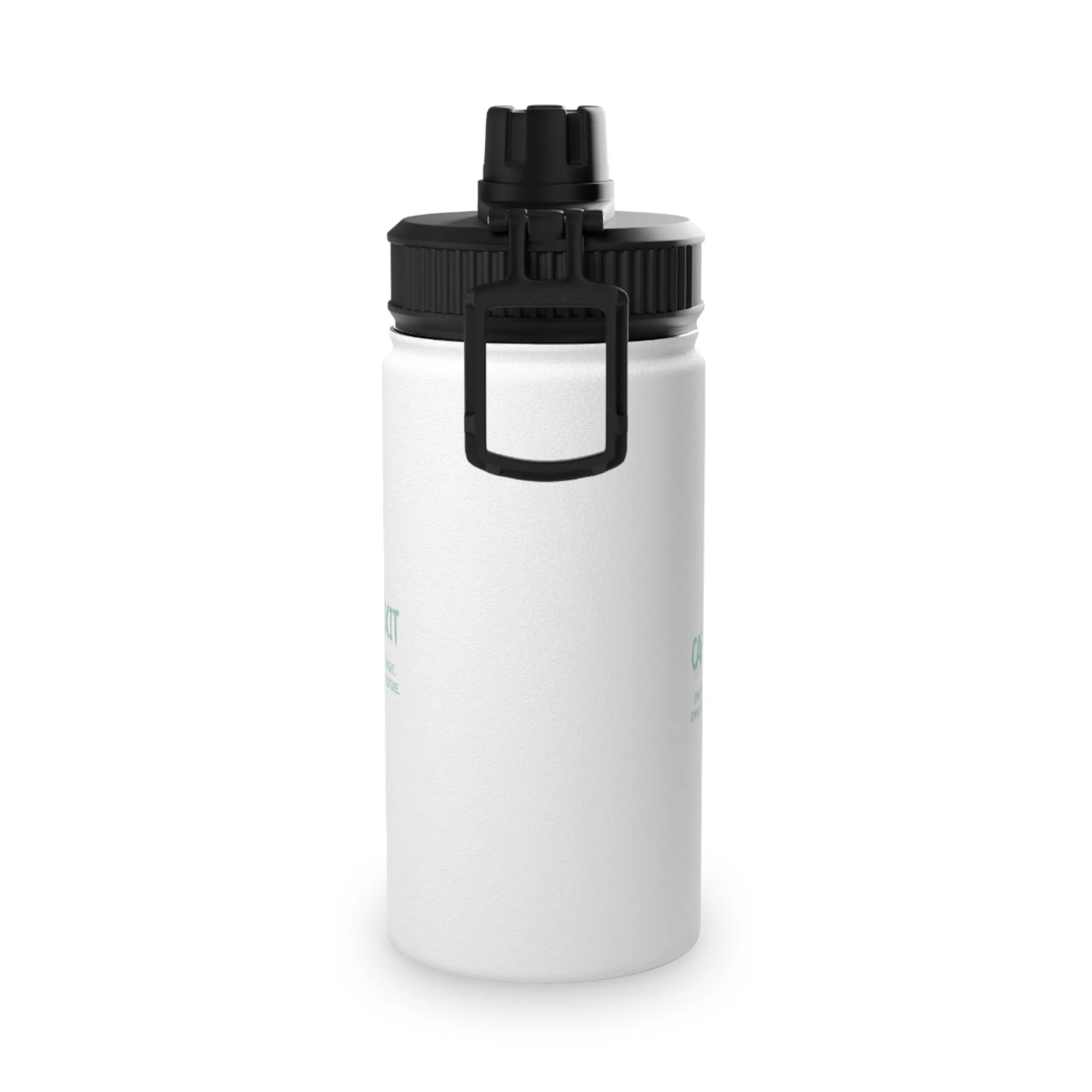 Inspirational Stainless Steel Water Bottle, Motivational Fitness Drink, Yoga Hydration, Outdoor Sports Gear, Gym Essential