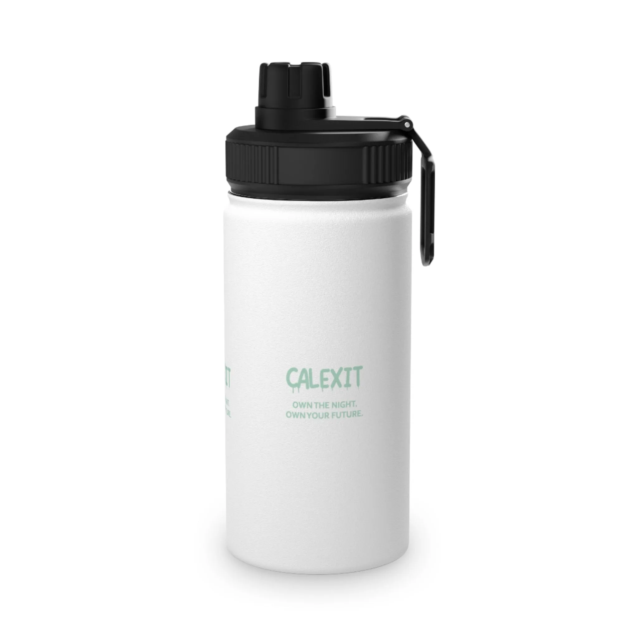 Inspirational Stainless Steel Water Bottle, Motivational Fitness Drink, Yoga Hydration, Outdoor Sports Gear, Gym Essential