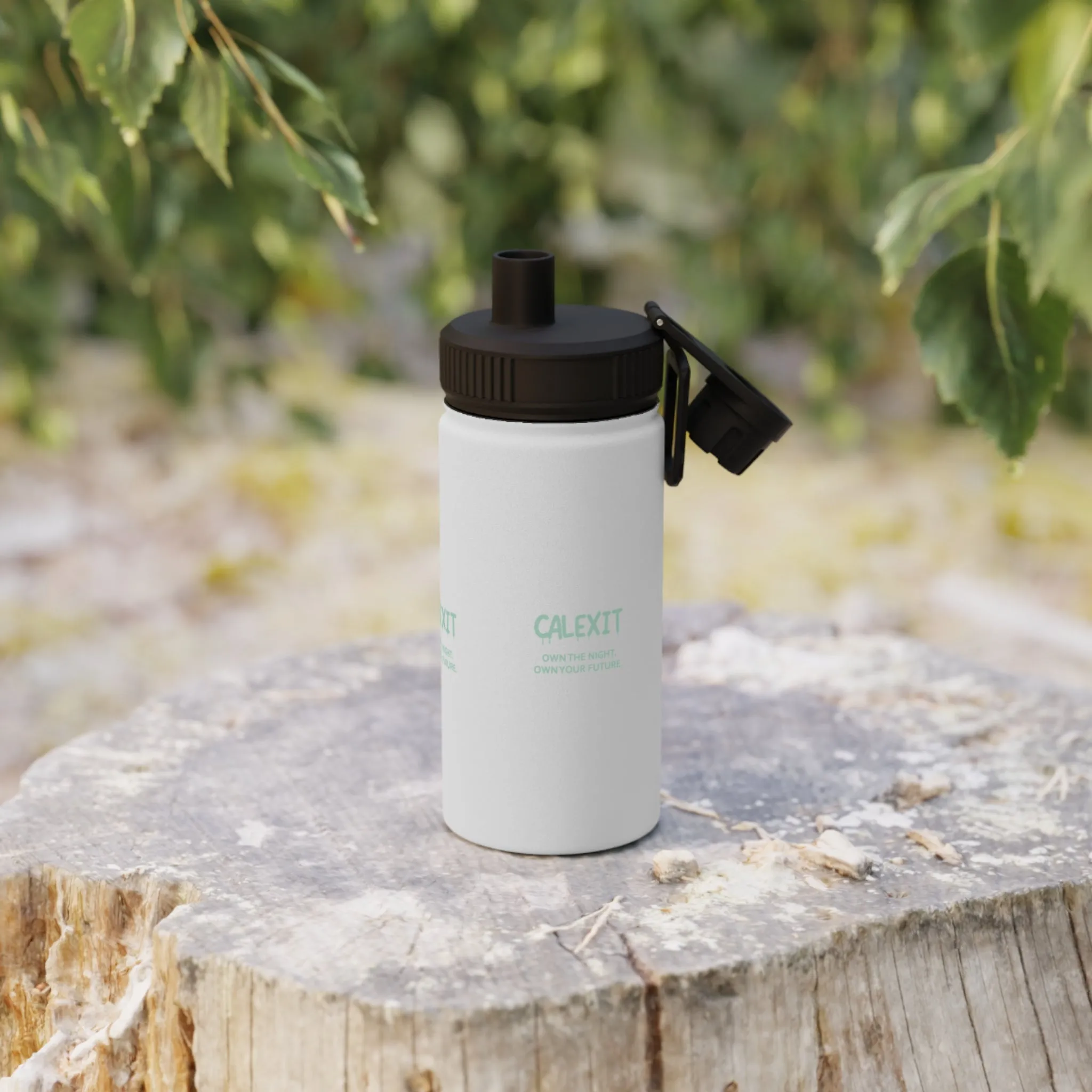 Inspirational Stainless Steel Water Bottle, Motivational Fitness Drink, Yoga Hydration, Outdoor Sports Gear, Gym Essential