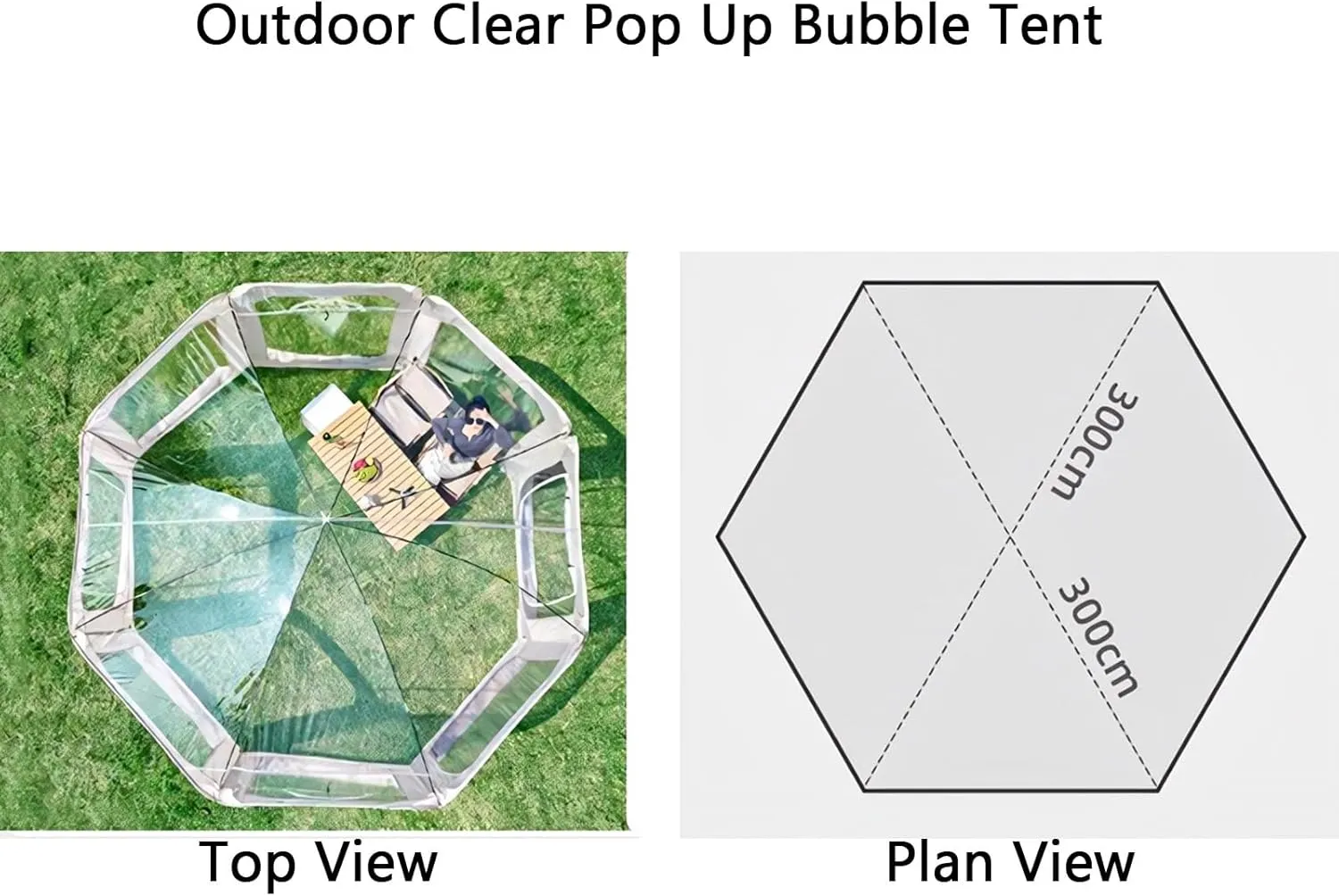 Instant Pop-Up Mesh Camping Tent
