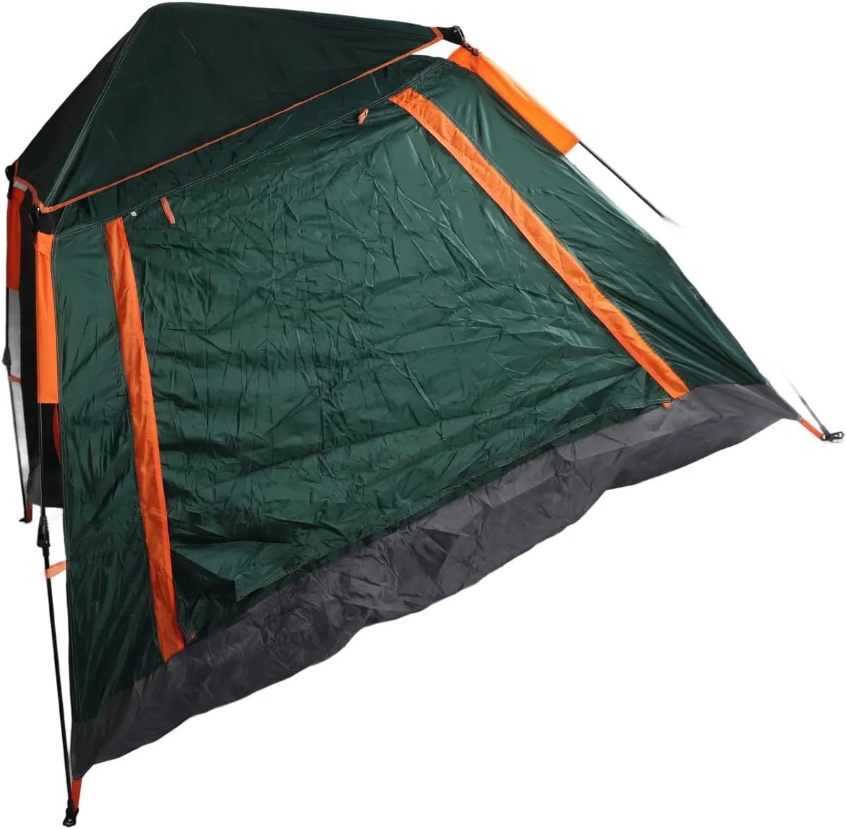 Instant Setup Up Tent for 3 to 4 People with Four Doors – and Windproof Outdoor Camping Tent for Families