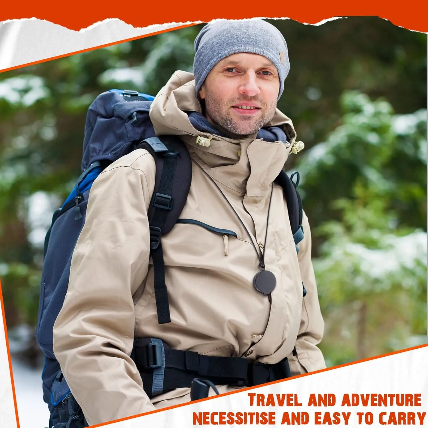 JaGely 24 Pcs Compass Bulk Gift Pocket Compass with Hanging Rope for Military Camping Survival Outdoor Hiking Hunting Climbing