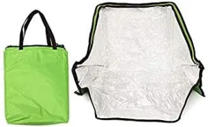 Jwn Green Portable Solar Oven Bag Cooker Sun Outdoor Camping Travel Emergency Tool for Cooking Solar Oven Bag