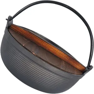 KESYOO 1Set Outdoor Cast Cooking Pot for Camping Non Stick Stockpot for Picnic Versatile Dutch Oven for Stews and Soups Portable Campfire Cookware with Lid