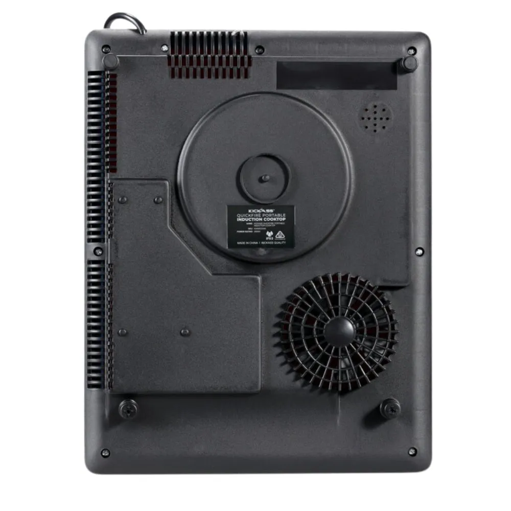 KickAss QuickFire Portable 2000W Induction Cooktop For Camping