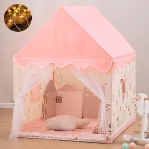 Kids' Play Tents Children's Tent Girls Large Playhouse Toddler Castle Play Tent Children Indoor Outdoor Playground Birthday Gift