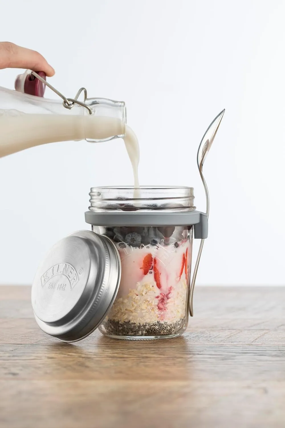 Kilner Parfait & Overnight Oats Breakfast Jar Set