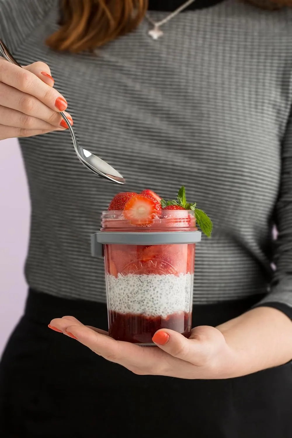Kilner Parfait & Overnight Oats Breakfast Jar Set