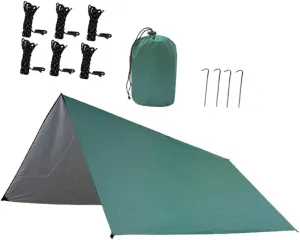 Kisangel 1 Set Canopy Tent for Camping Lightweight Outdoor Travel Shelter for People for Hiking Fishing Beach and Picnics Durable Design