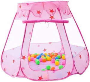 Kisangel Game Ball Pool Tent Tent Playhouse for Indoor Game House for Pink