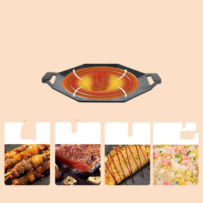 Korean Multifunctional Grill Pan Cooker Cookware